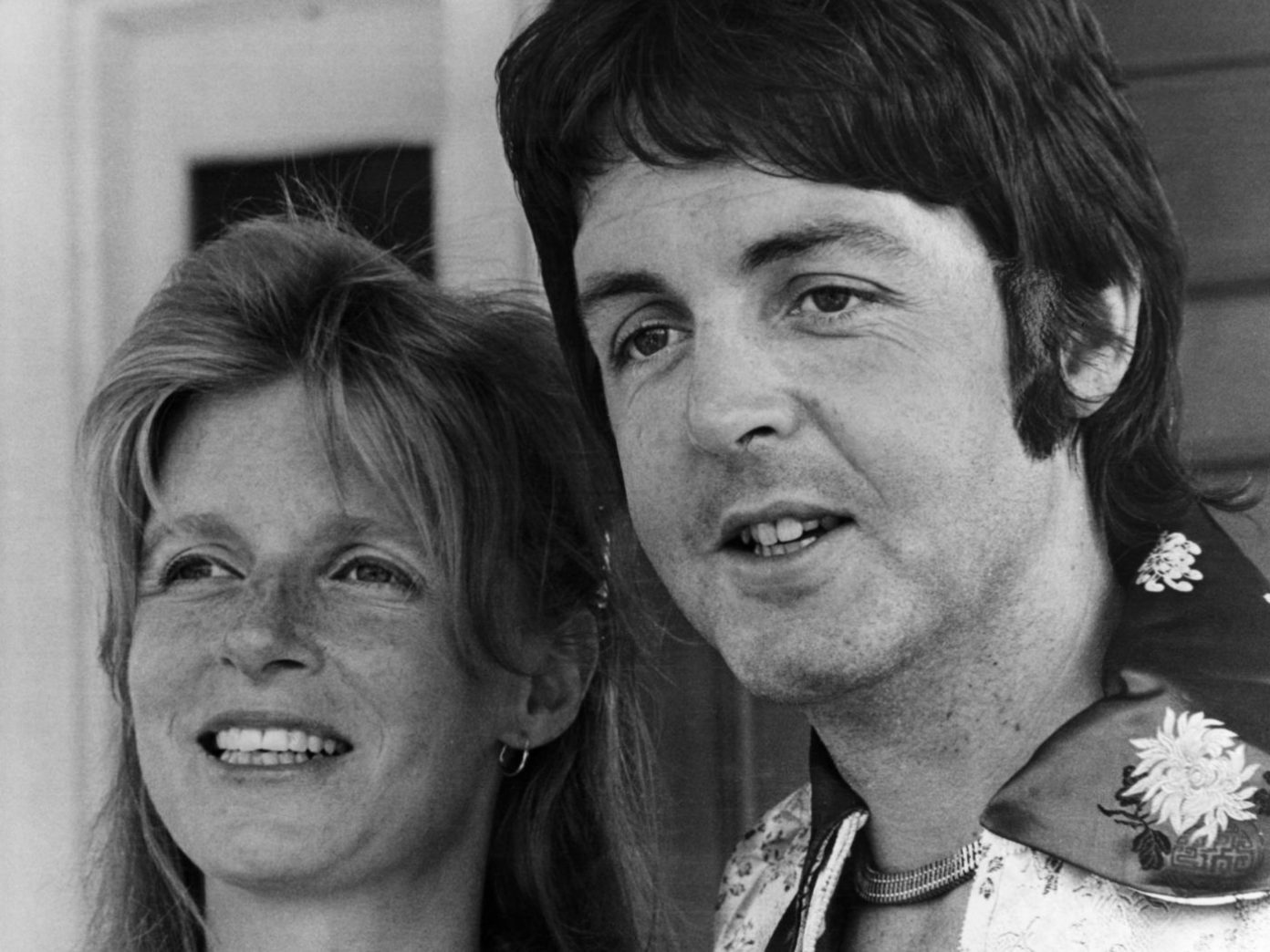 Linda and Paul McCartney